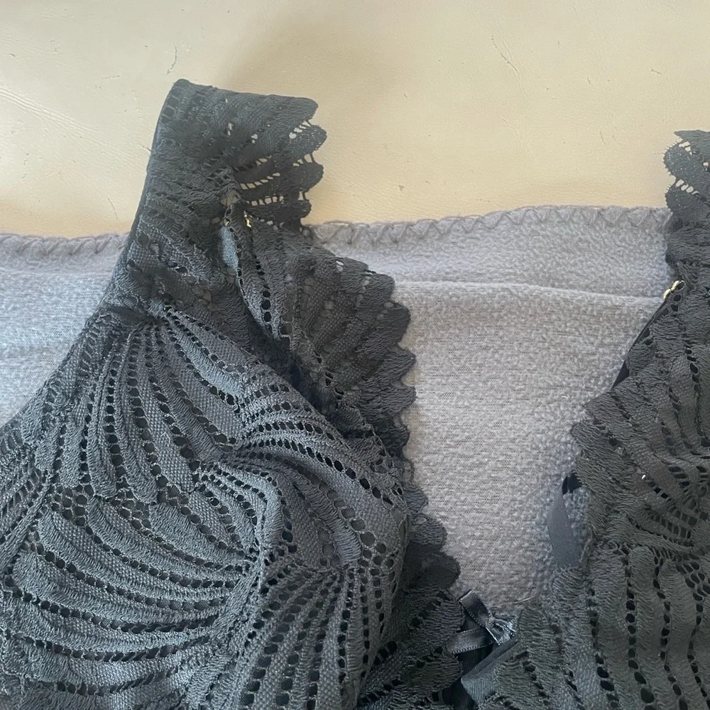 Lane Bryant Seriously Sexy Black Lace Bra - NWT!  (44DD) - Picture 11 of 14